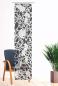 Preview: Moderna Odena blackgrey, Flächenvorhang transparent